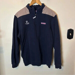 Vinyard Vines Butler University Quarter Zip Size M